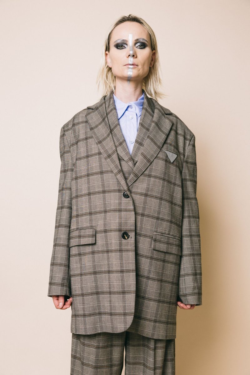 M1S0082 check – Giacche – SOLOTRE - immagine 3