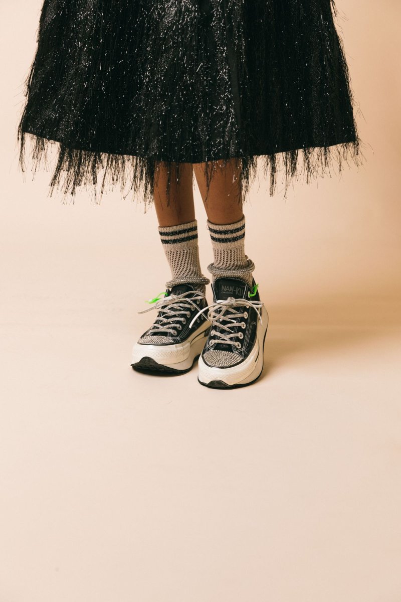 ANB-06 Black – Scarpe – NAN-KU COUTURE - immagine 4