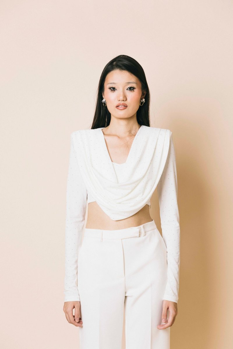 181536 Top Jabot Tina – Maglieria – ANIYE BY - immagine 3