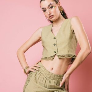 53-2103 aloe – Gilet – ACC ESS FASHION