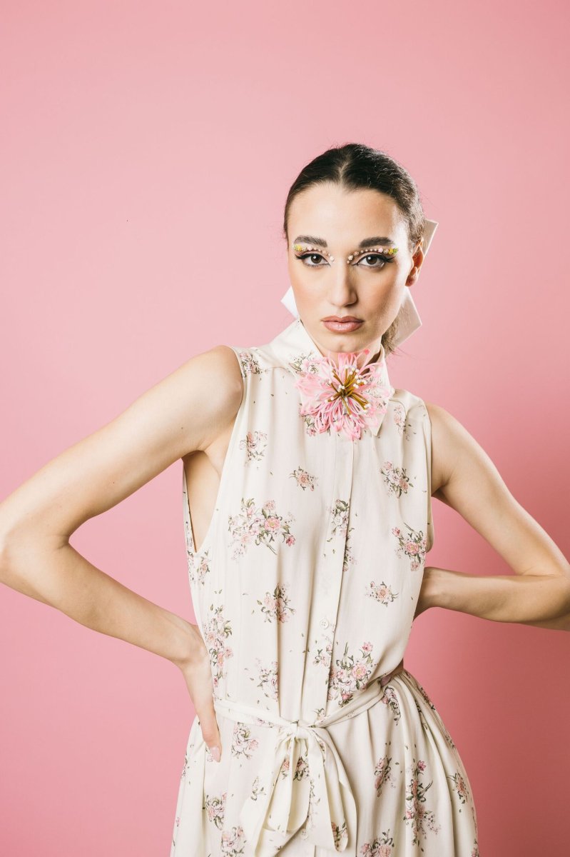 185850 Chemisier Violet – Abiti – ANIYE BY - immagine 3