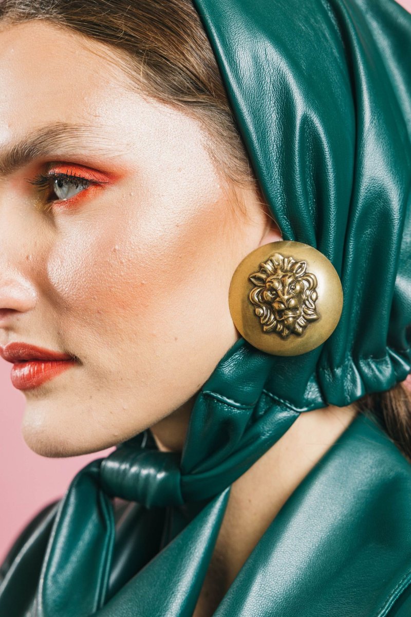 Lioness Bronzo – Orecchini – Silvia Gnecchi - immagine 2