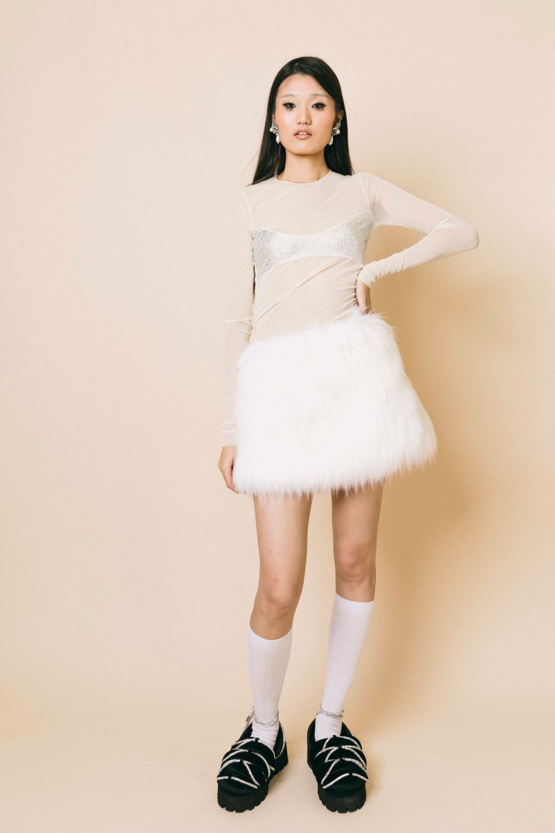 181621 T-Shirt nancy Latte – Maglieria – ANIYE BY - immagine 7