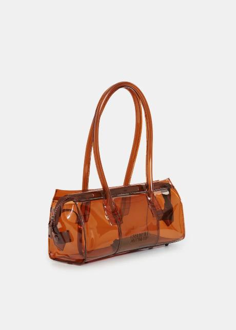Joway Transparent Handbag Brown – Borse – ESSENTIEL ANTWERP - immagine 4