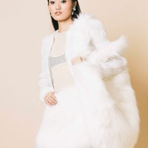 Mini Ecofur VS2GO0018 White – Gonne – VIVETTA