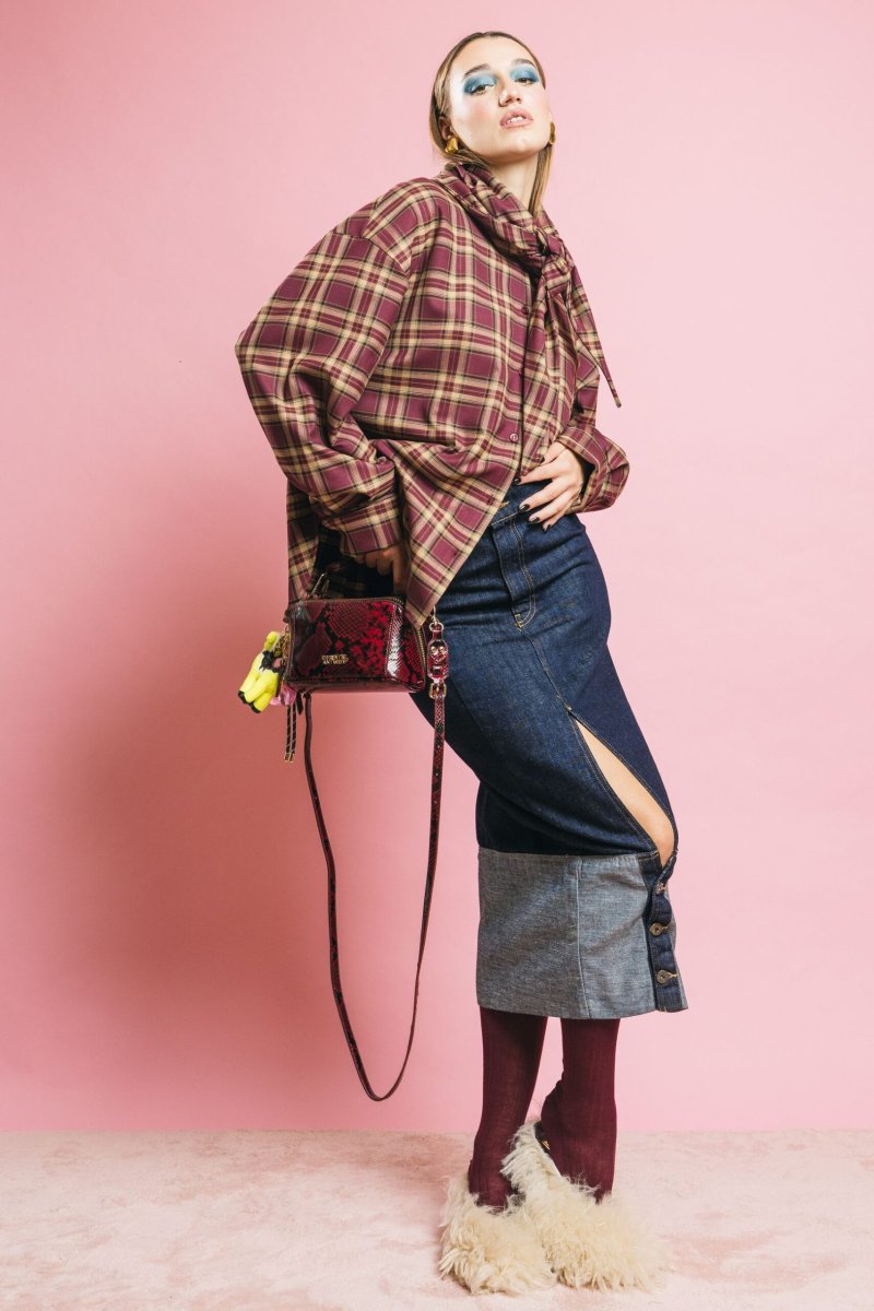 M1F0121 Denim Blu – Gonne – SOLOTRE - immagine 8