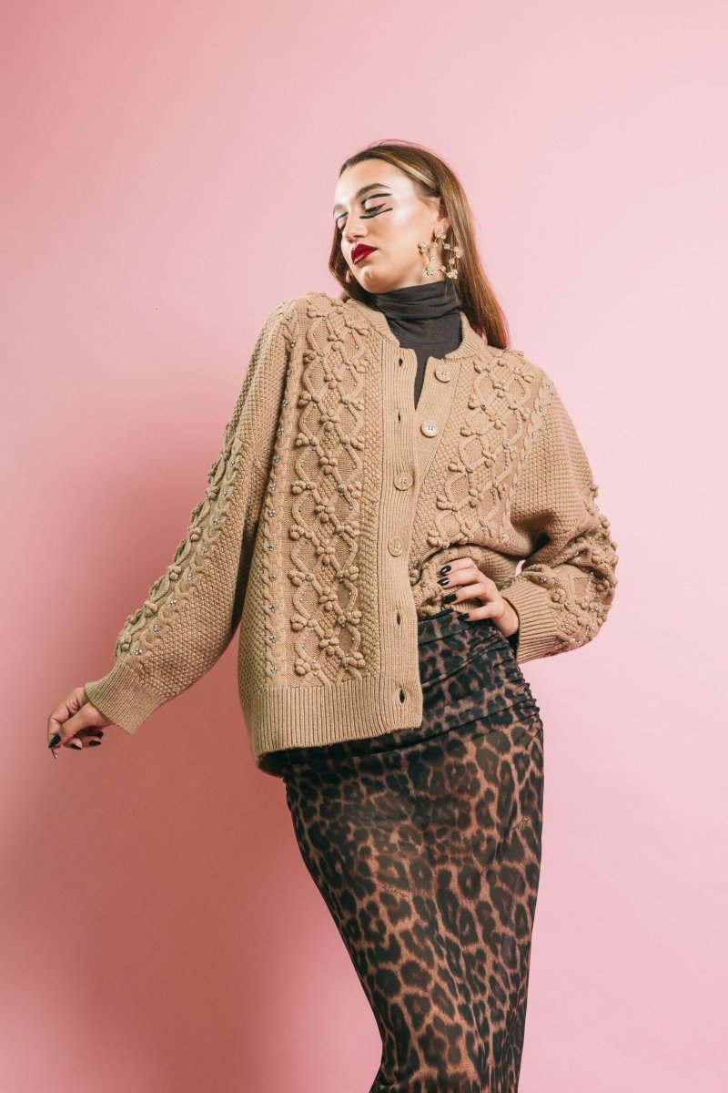 Iltimate Rhinestone Cardigan – Maglieria – ESSENTIEL ANTWERP - immagine 9