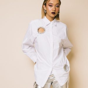 AN4921white – Camicie – GLAMOROUS