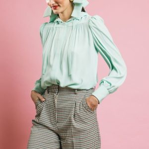 VS2CM0128-TE017 Verde Acqua – Camicie – VIVETTA