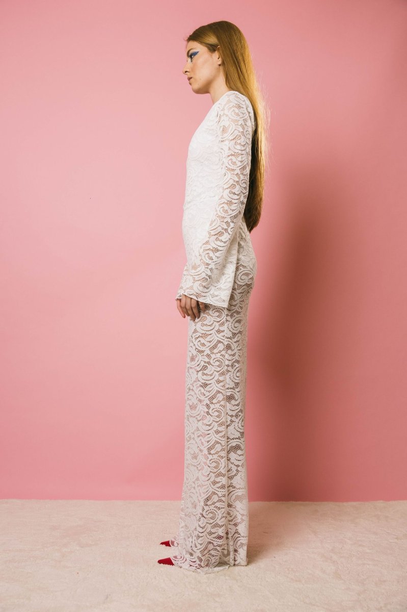 KE2545 off white – Abiti – KOSTUMN°1 - immagine 6