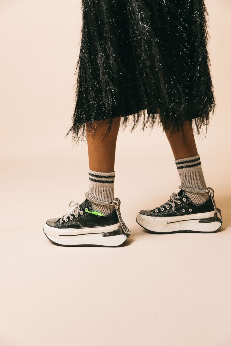 ANB-06 Black – Scarpe – NAN-KU COUTURE - immagine 3