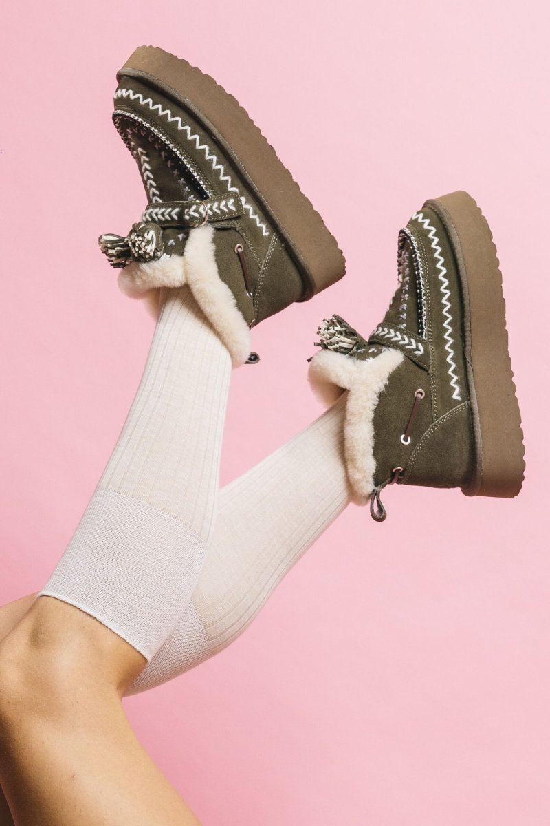 DFH-11B4 Army Green – Scarpe – NAN-KU COUTURE - immagine 9