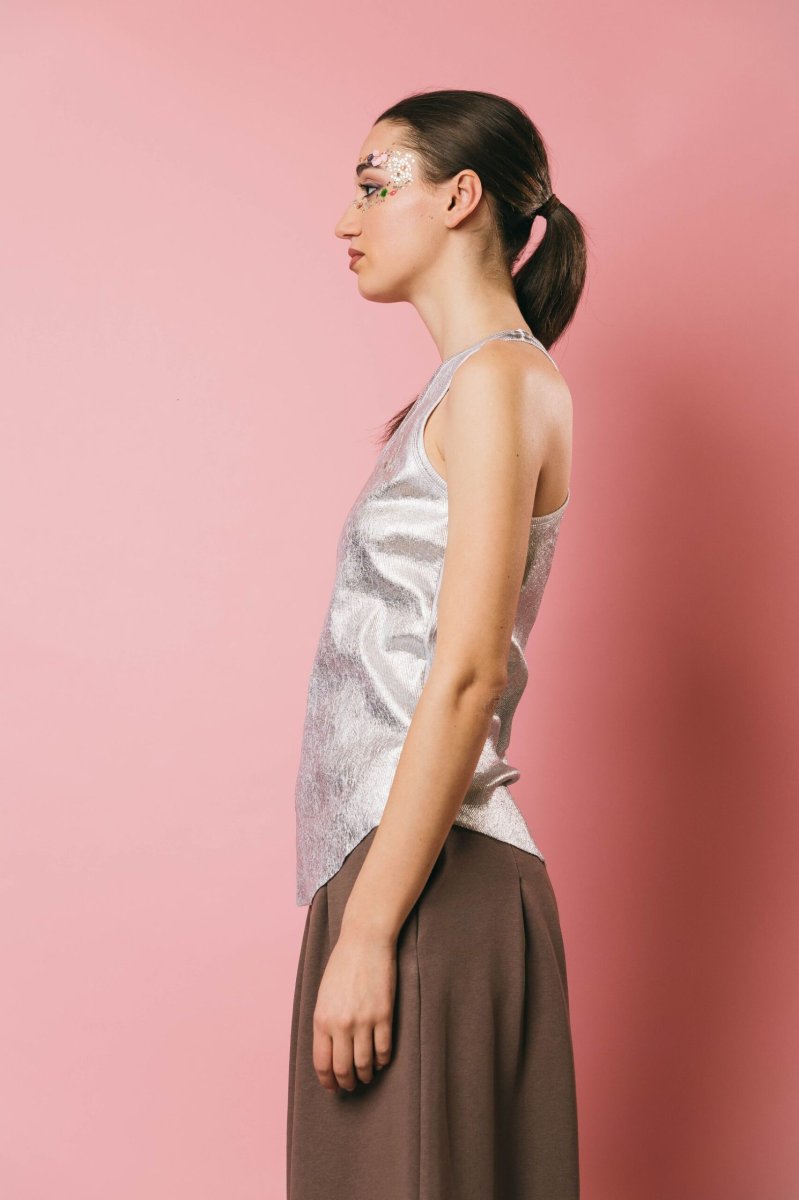 America Ribbed Tank Top – Maglieria – Cycle - immagine 4