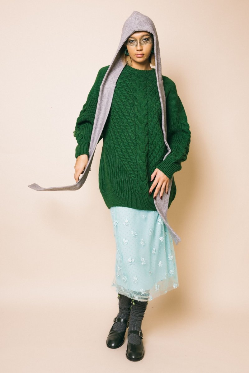 Grive cable knitted pull – Maglieria – ESSENTIEL ANTWERP - immagine 9