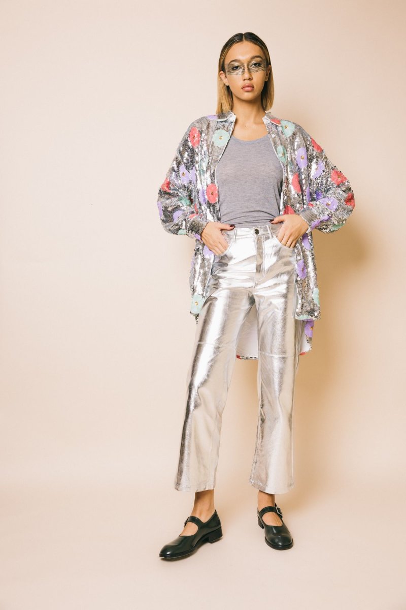 KA7216 Silver – Camicie – GLAMOROUS - immagine 7