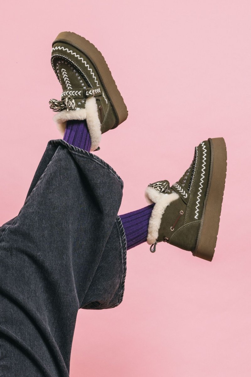 DFH-11B4 Army Green – Scarpe – NAN-KU COUTURE - immagine 8