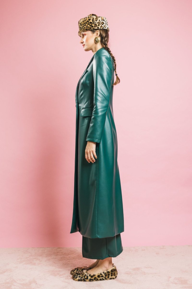 KI2545 Verde – Cappotti e Trench – KOSTUMN°1 - immagine 6