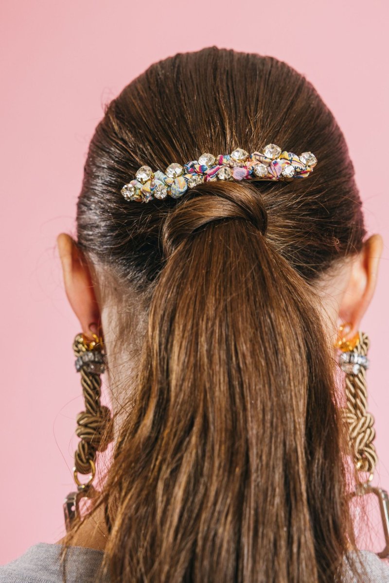 C03879/11/13 paysley strass – Accessori Capelli – ETRO - immagine 4