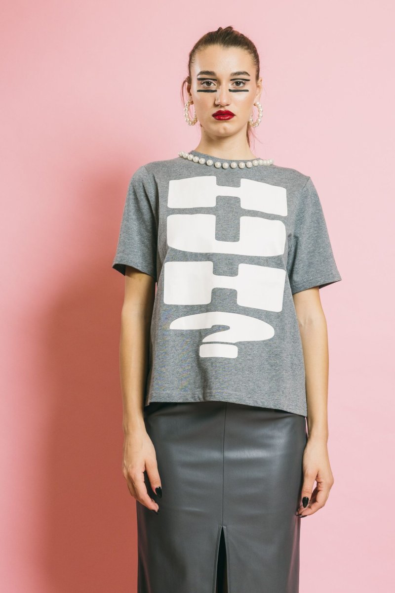 Isos Beads Shirt Grey – Maglieria – ESSENTIEL ANTWERP - immagine 4