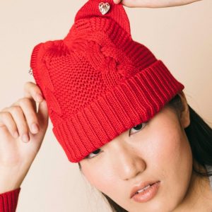 Beanie Cat VS2AC0003 RED – Cappelli – VIVETTA