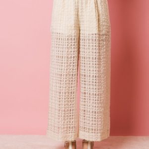 M1D0025 panna – Pantaloni – SOLOTRE