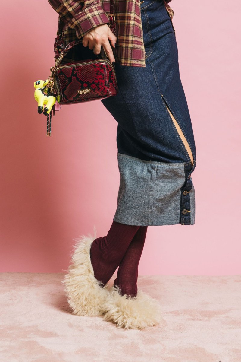 M1F0121 Denim Blu – Gonne – SOLOTRE - immagine 9