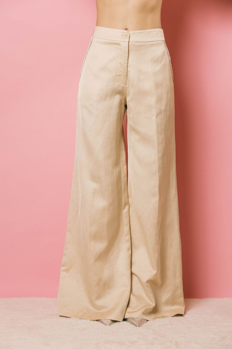 53-5023 vanilla – Pantaloni – ACC ESS FASHION - immagine 2