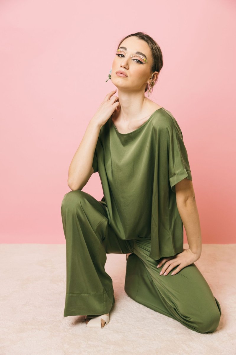 53-2051 olive – Camicie – ACC ESS FASHION - immagine 9