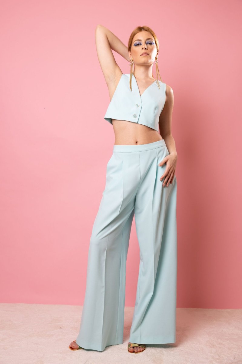 PA01-001 acqua – Pantaloni – SIMONA CORSELLINI - immagine 3