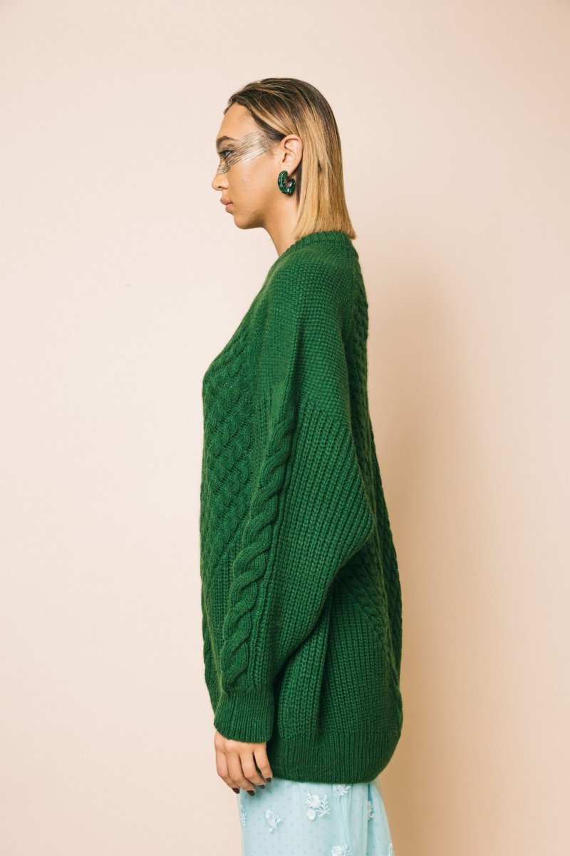 Grive cable knitted pull – Maglieria – ESSENTIEL ANTWERP - immagine 6