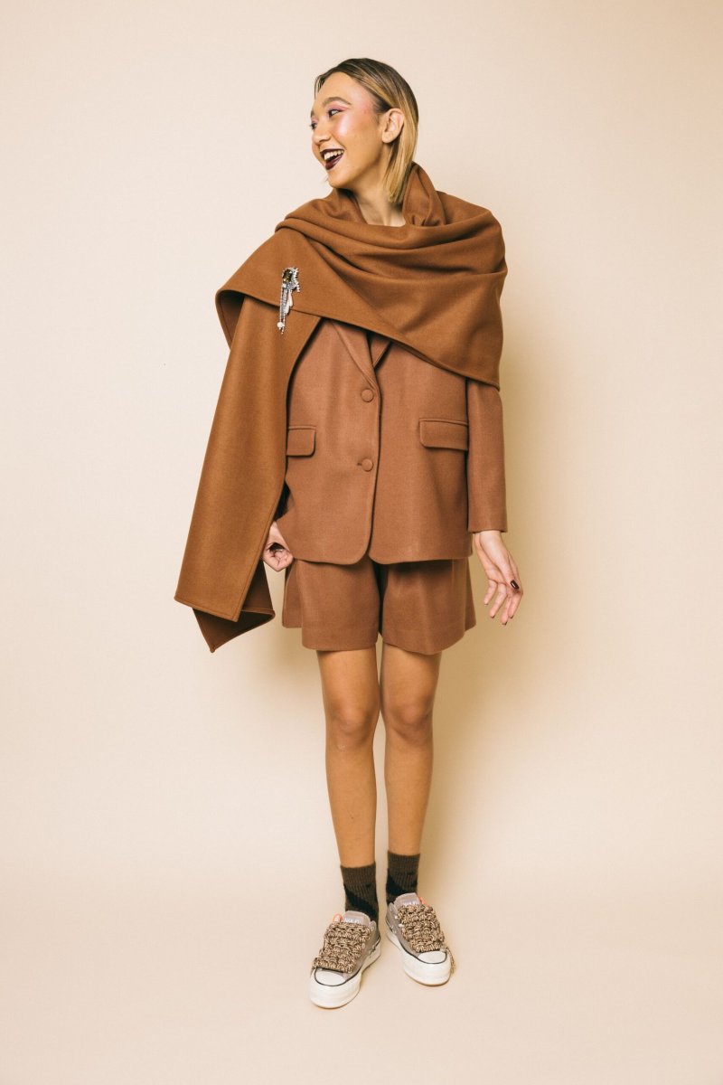 KI24103 tabacco – Pantaloncini – KOSTUMN°1 - immagine 8