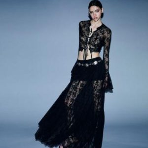 185011 Skirt Era Black – Gonne – ANIYE BY