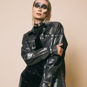 XC0409 black silver – Camicie – GLAMOROUS