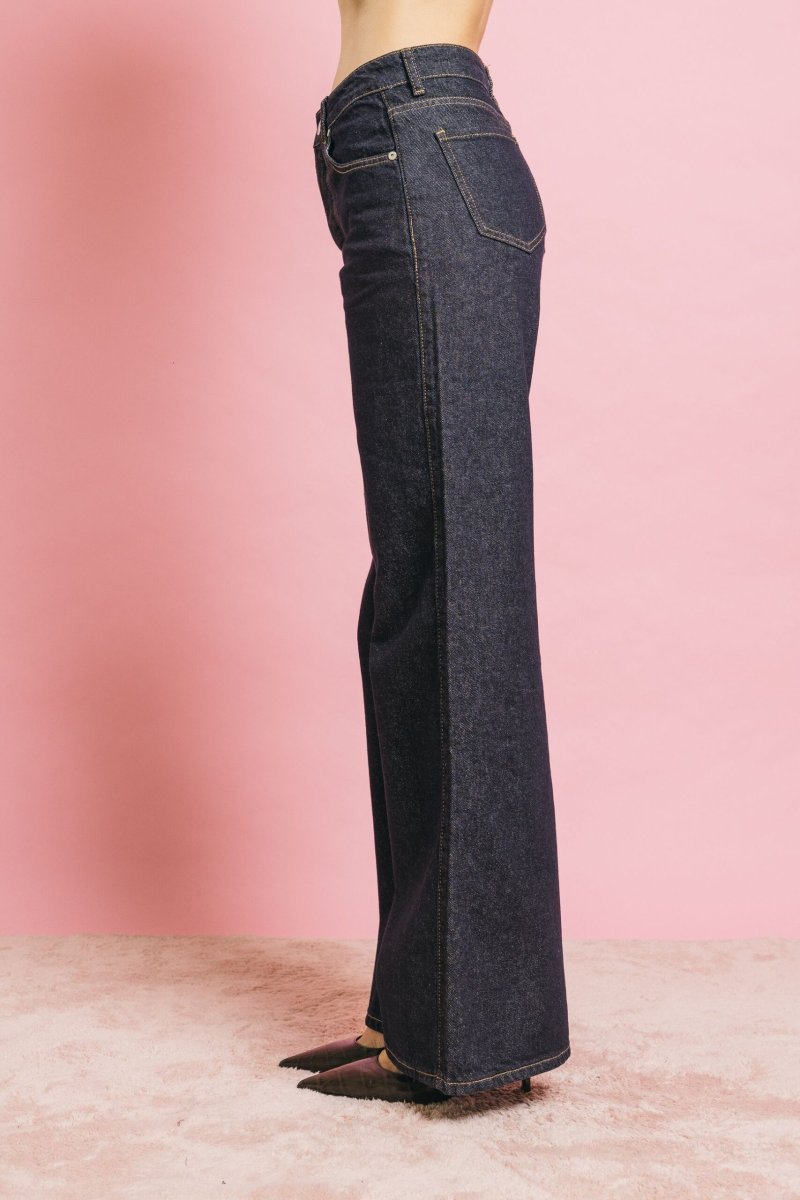 KA7068 Dark Indaco – Pantaloni – GLAMOROUS - immagine 4