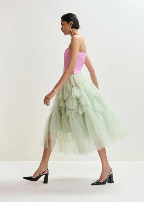 Jacie Tulle Skirt – Gonne – ESSENTIEL ANTWERP - immagine 2