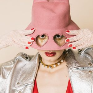 Gatto VM2AC0004-PC010 Rosa – Cappelli – VIVETTA