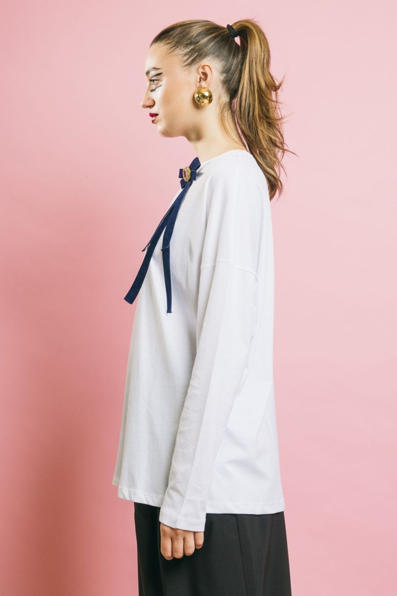 KI25109 off white – Maglieria – KOSTUMN°1 - immagine 3