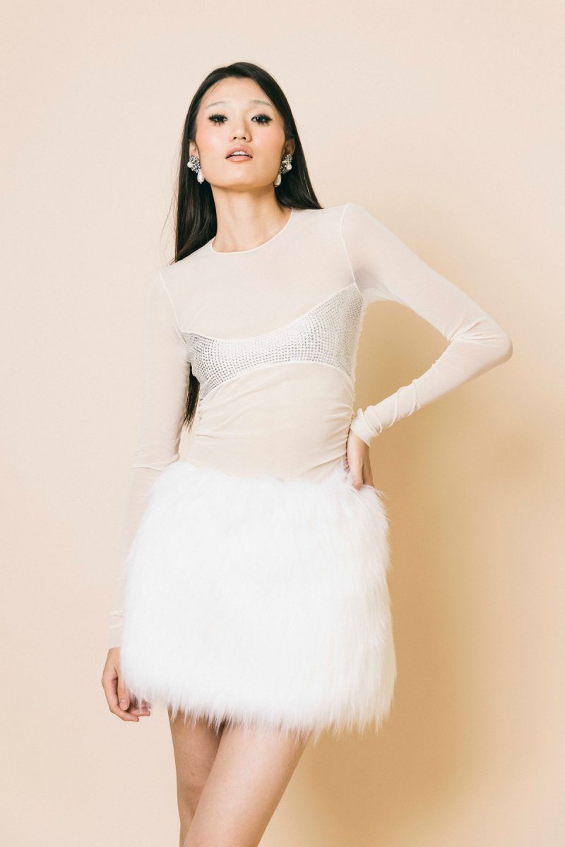 181621 T-Shirt nancy Latte – Maglieria – ANIYE BY - immagine 5