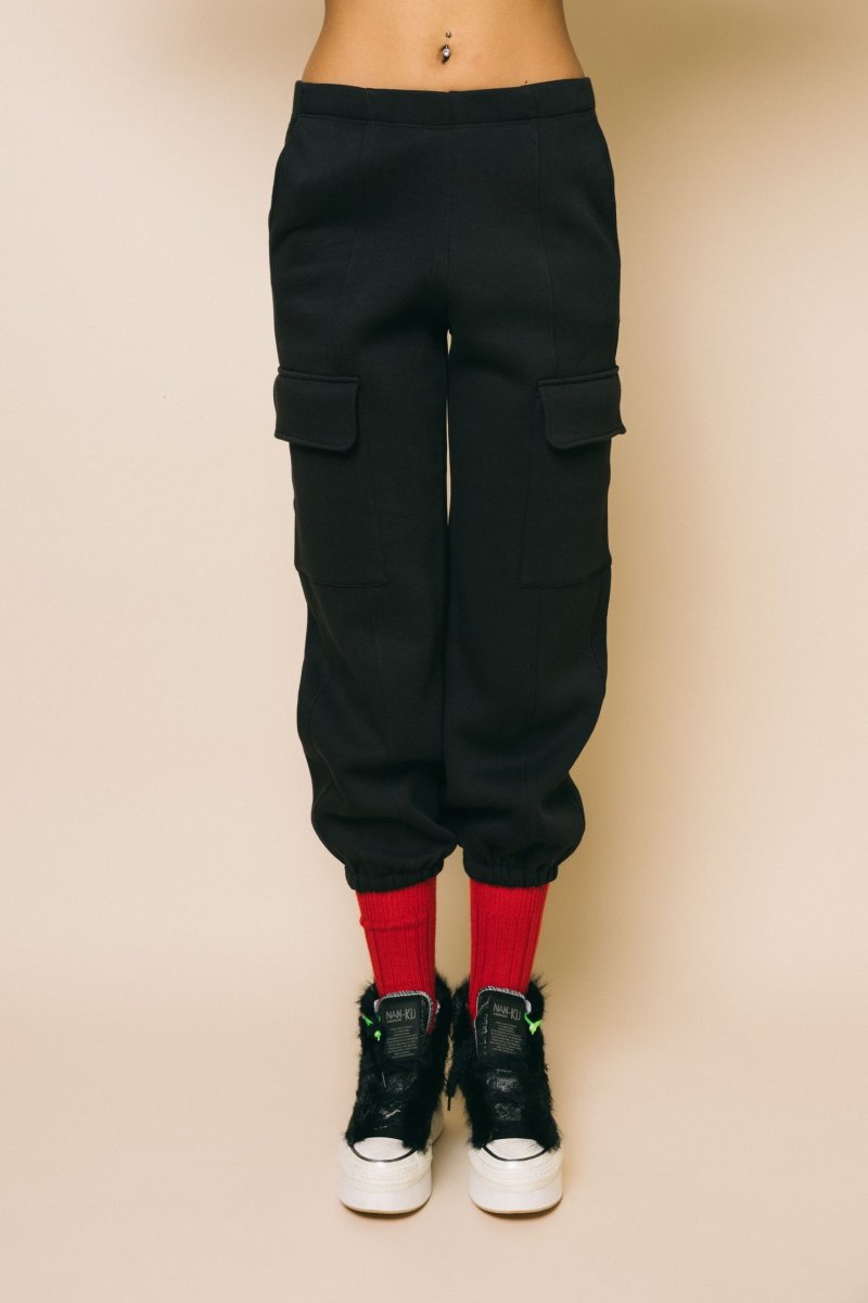 Vite nero – Pantaloni – DOUUOD - immagine 2