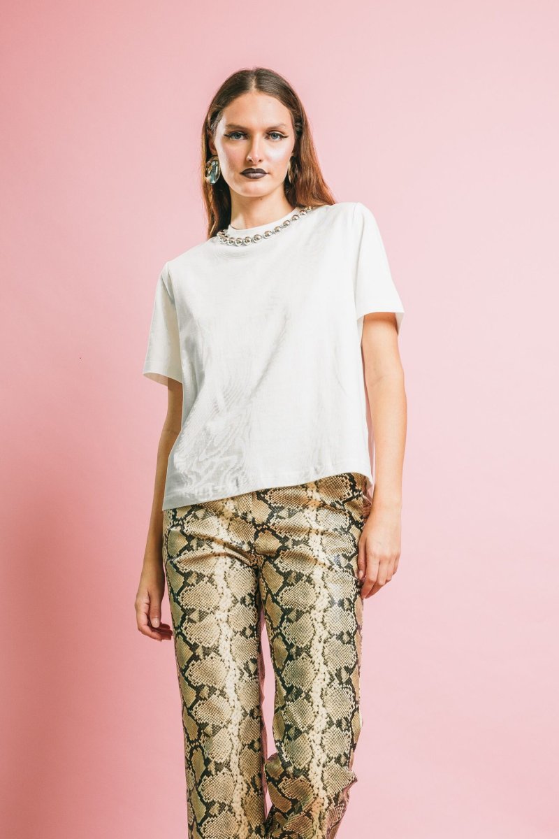 Intenso Silver Ball White – Maglieria – ESSENTIEL ANTWERP - immagine 4