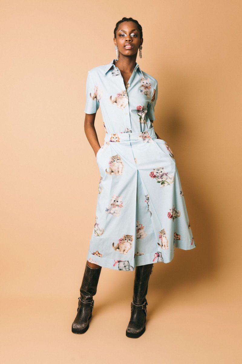 VS1AB0071-TS034 Azzurro – Abiti – VIVETTA - immagine 7