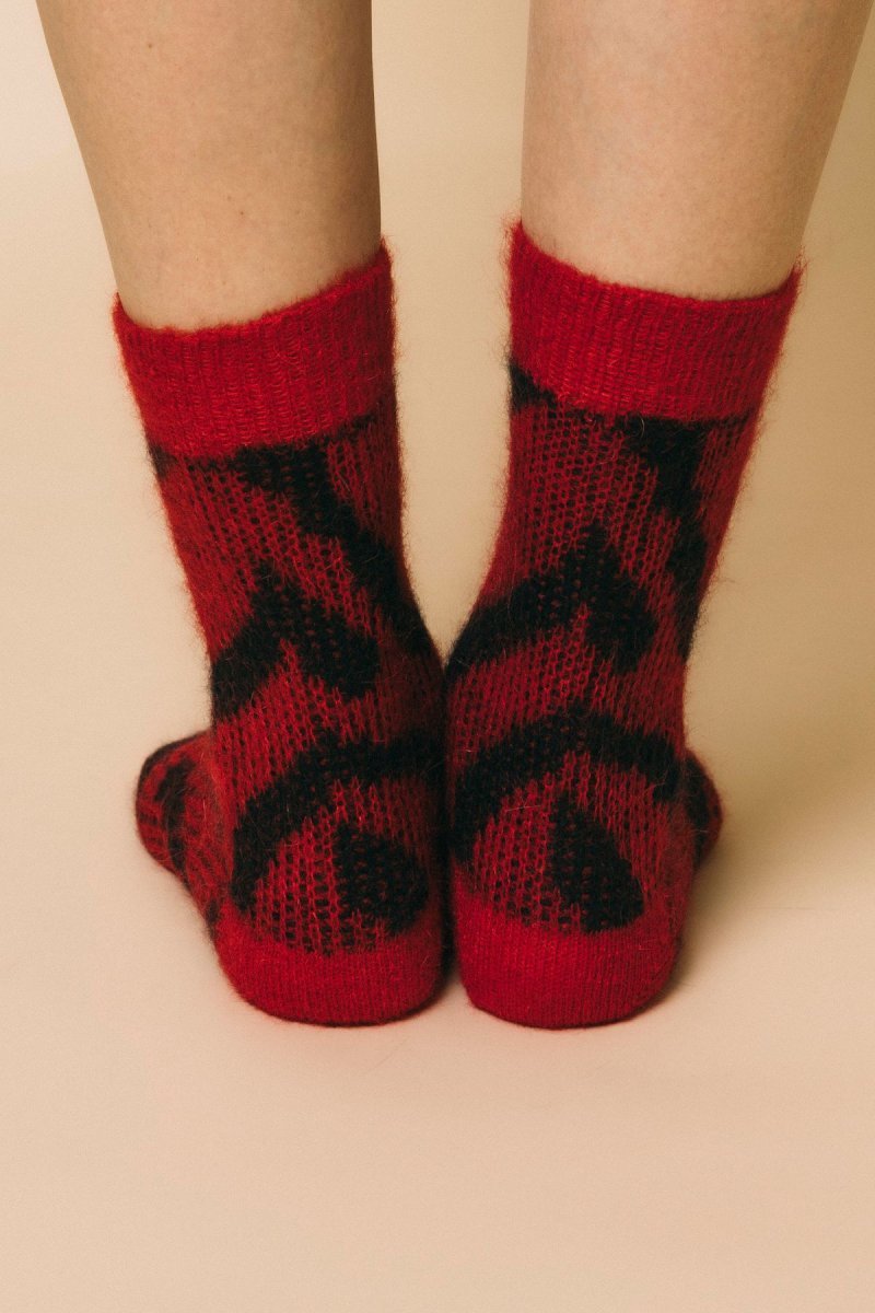 2259dc Ronnie rosso – Calzetteria – ALTO MILANO - immagine 5