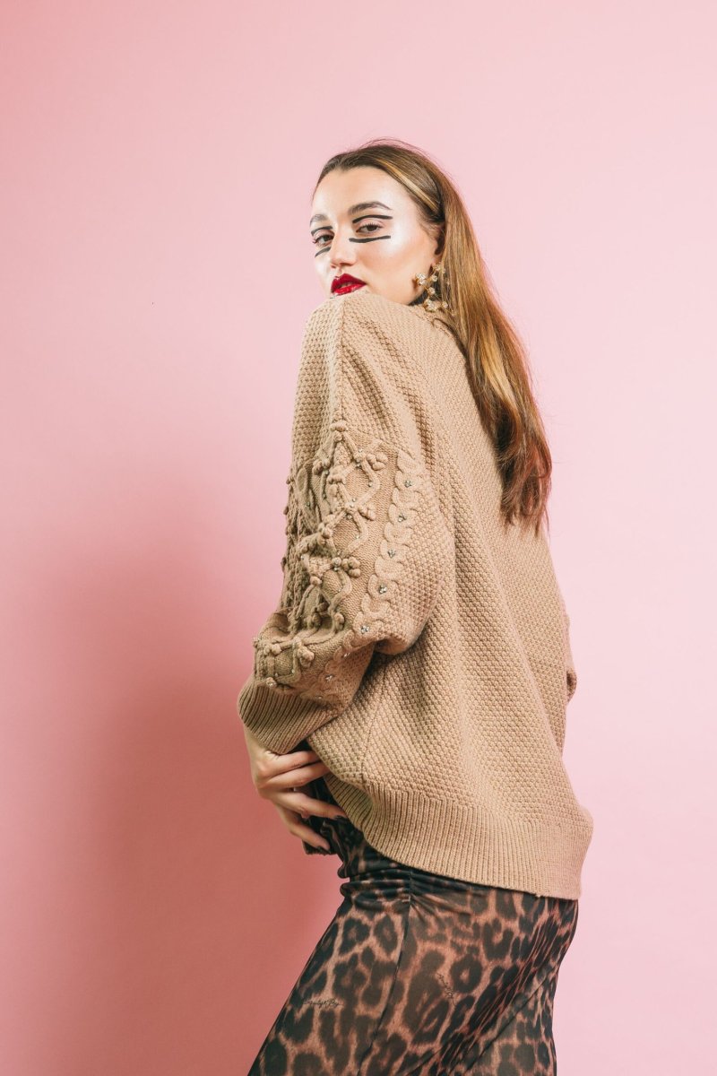 Iltimate Rhinestone Cardigan – Maglieria – ESSENTIEL ANTWERP - immagine 5