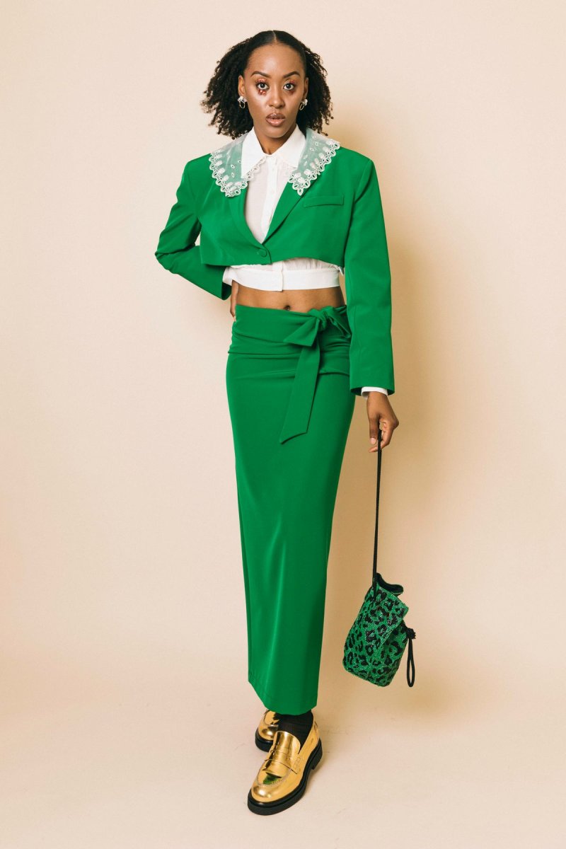 KI2344 verde – Giacche – KOSTUMN°1 - immagine 9