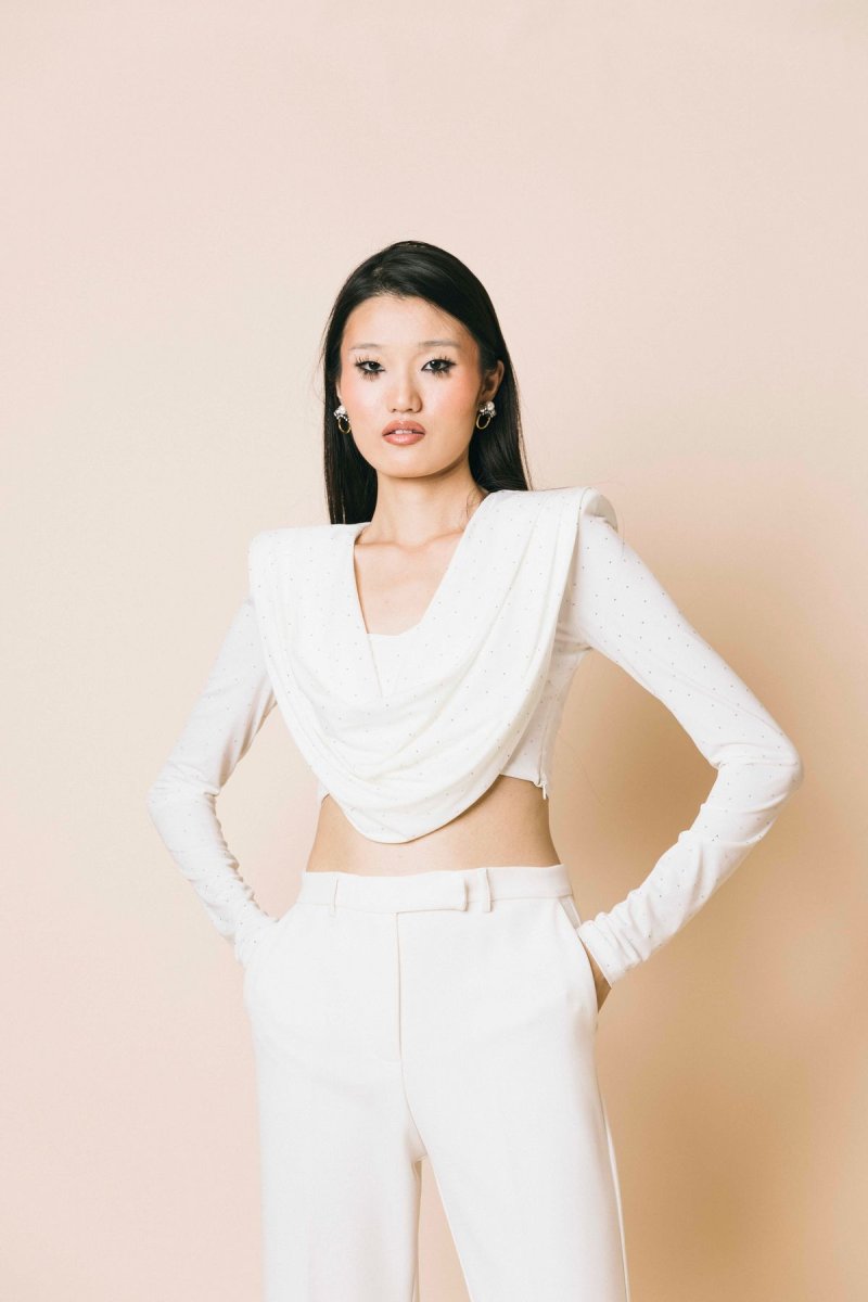 181536 Top Jabot Tina – Maglieria – ANIYE BY - immagine 4