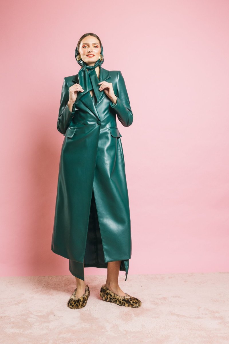 KI2545 Verde – Cappotti e Trench – KOSTUMN°1 - immagine 2