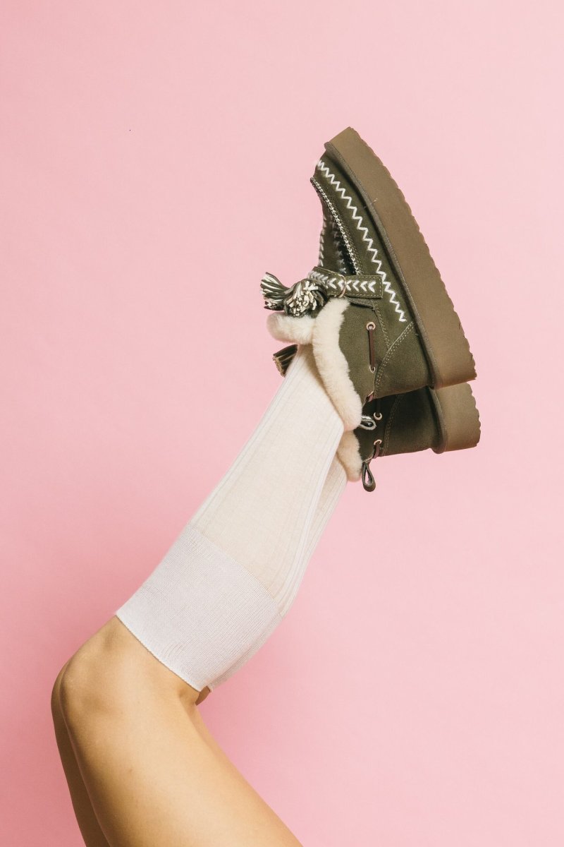 DFH-11B4 Army Green – Scarpe – NAN-KU COUTURE - immagine 4