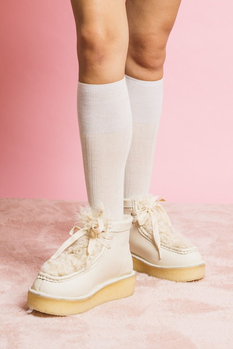 EFK-01PC1 White – Scarpe – NAN-KU COUTURE - immagine 3