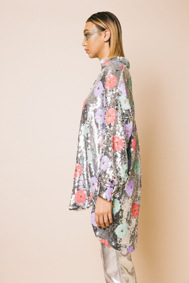 KA7216 Silver – Camicie – GLAMOROUS - immagine 6