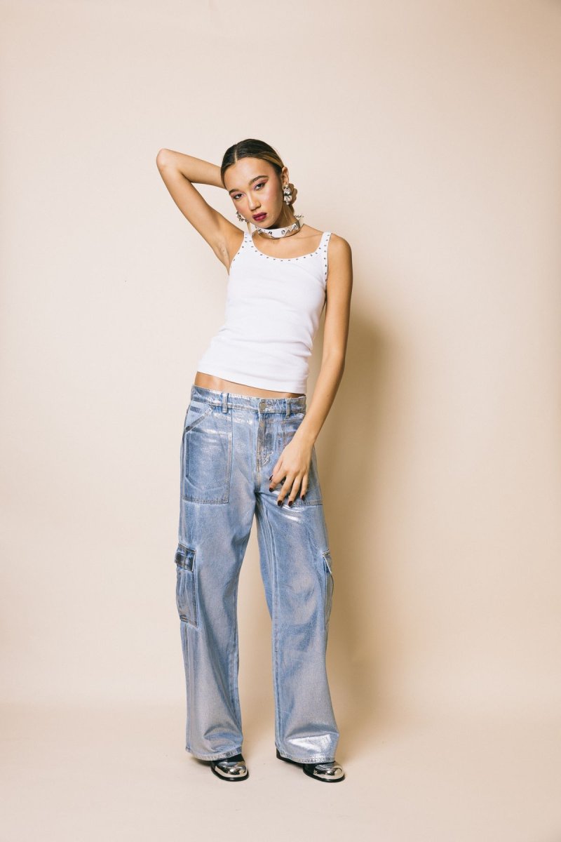 181526 Ribs Tank top – Maglieria – ANIYE BY - immagine 9